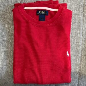 Polo Ralph Lauren Bright Red Crew Neck Shirt